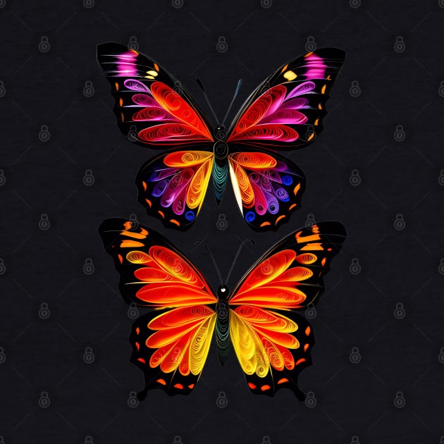 Be Enchanted by our Beautiful Butterflies: Discover our Print-on-Demand Creations by BlackCricketdesign